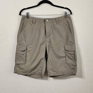 REI Shorts Womens 8 Cargo Adjustable Stretch Belt Nylon Hiking Outdoor
